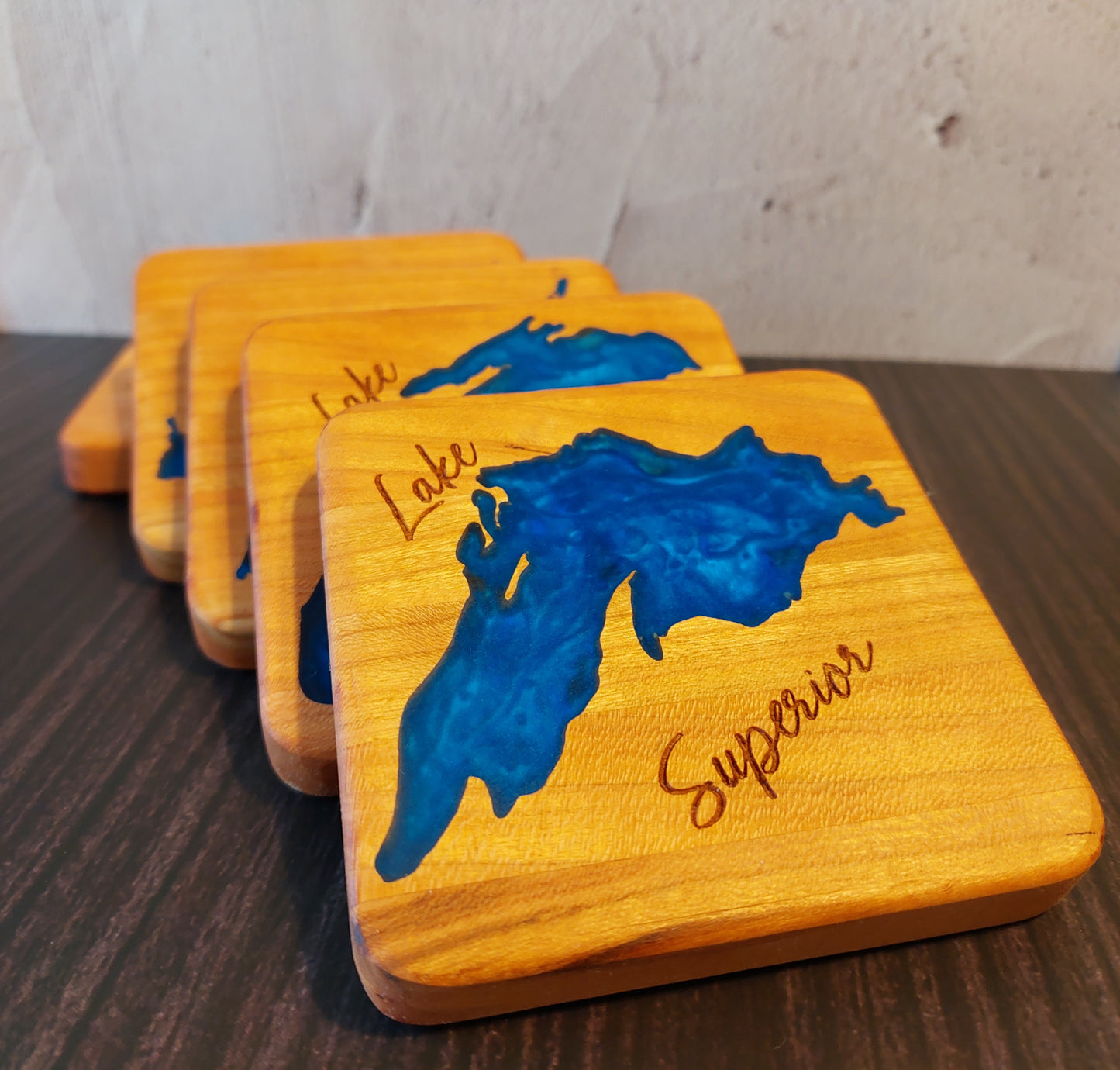 Great Lakes Coaster Set - Cherry