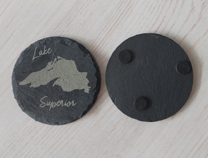 Slate Great Lakes Coaster Set