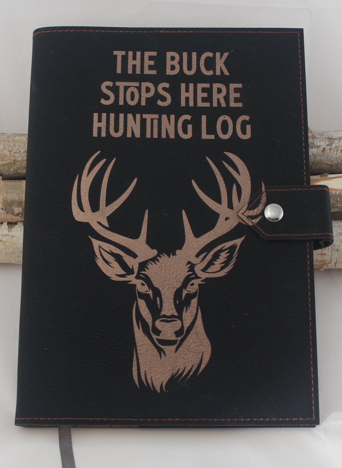Leatherette Camp Log Book