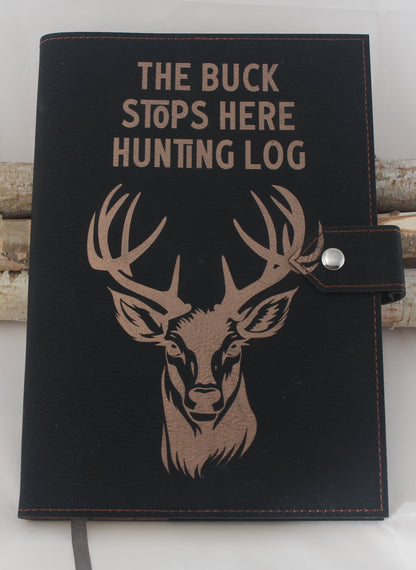 Leatherette Camp Log Book