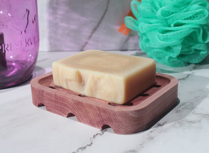 Cedar Soap Holder