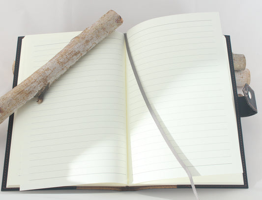 Leatherette Camp Log Book