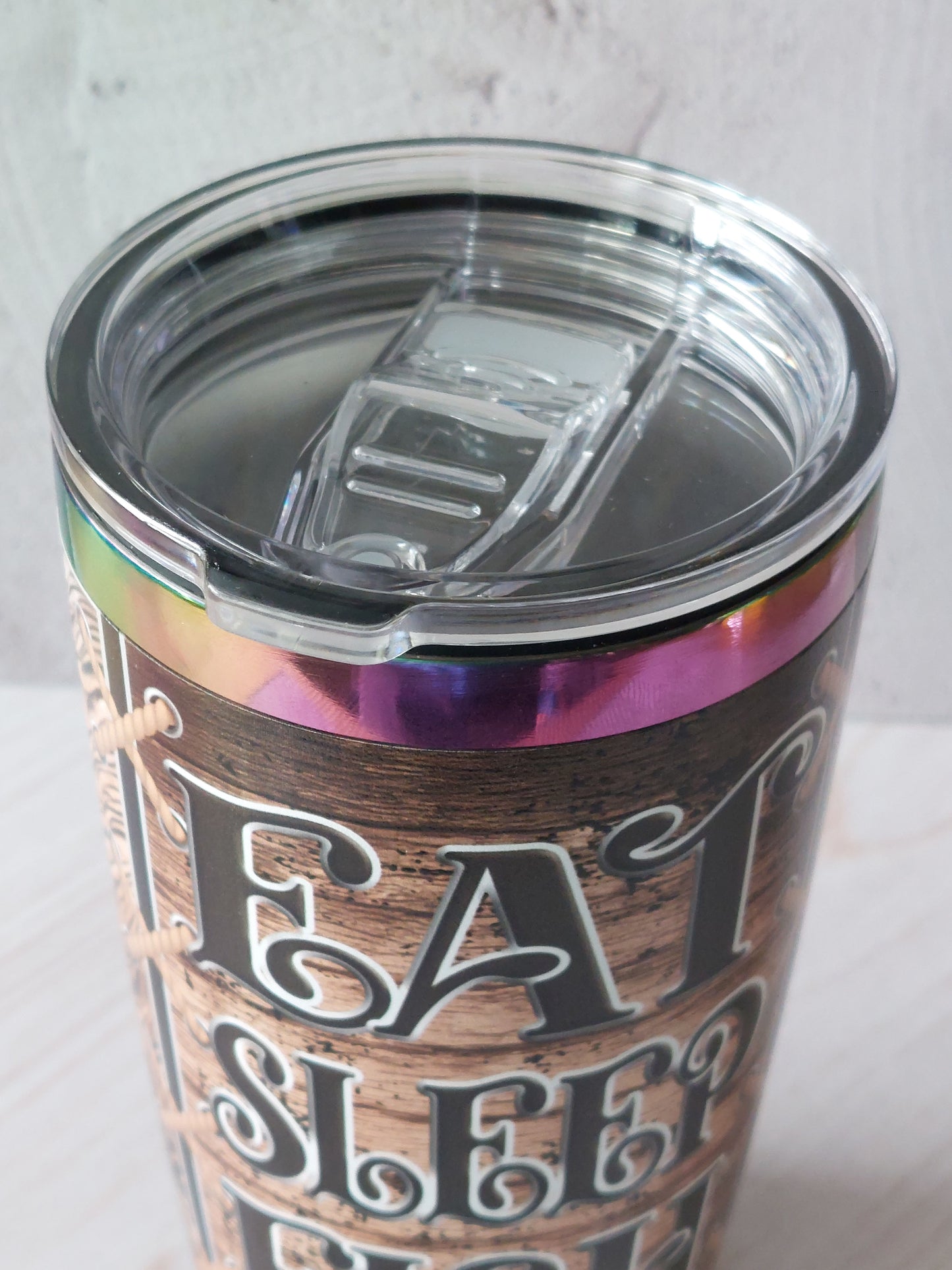 Eat Sleep Fish Repeat 20oz Tumbler